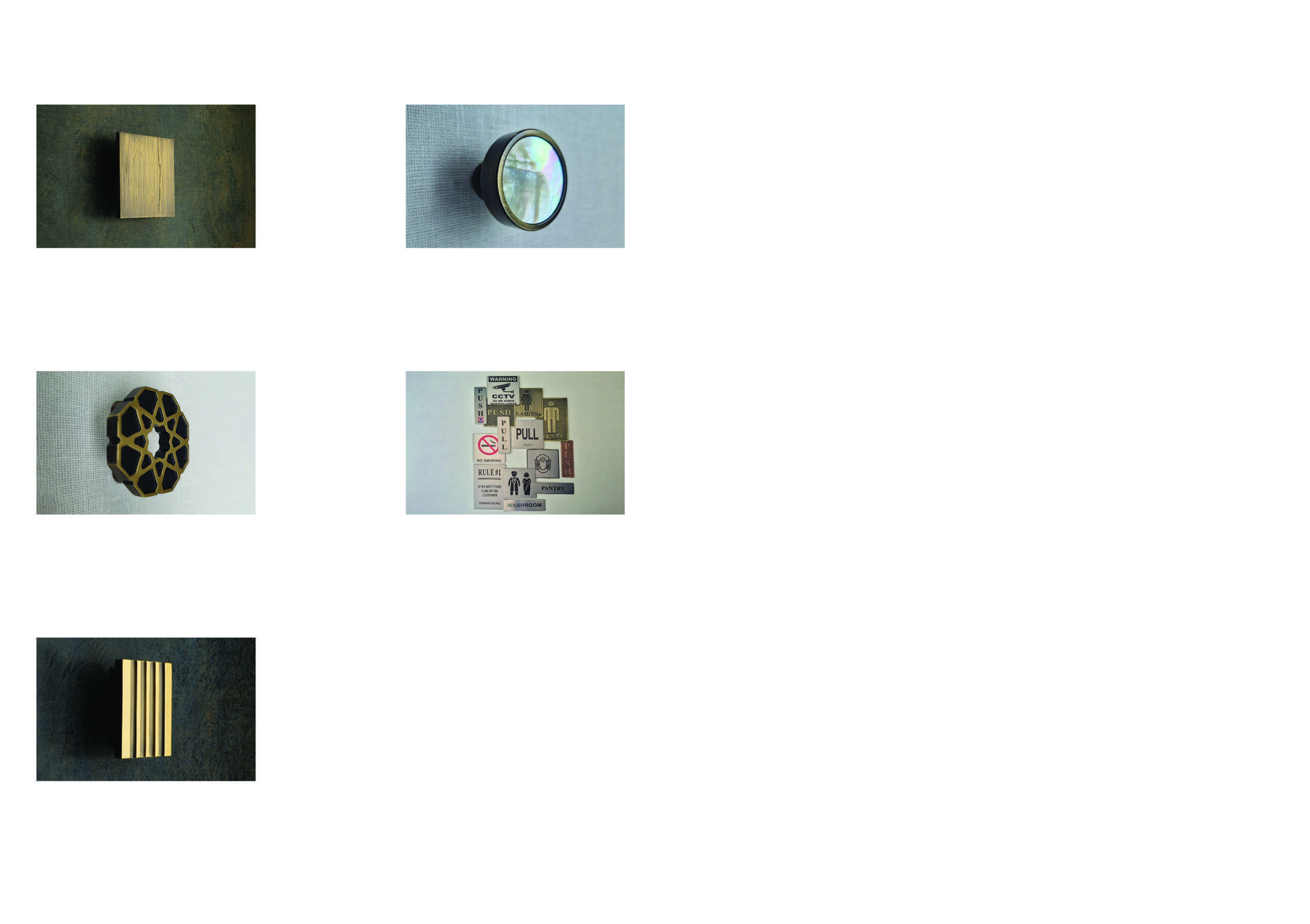 Cabinet Knobs — page 30