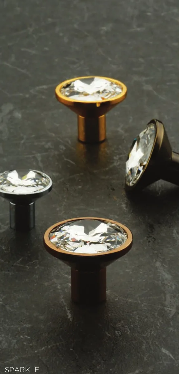 Sparkle cabinet knob